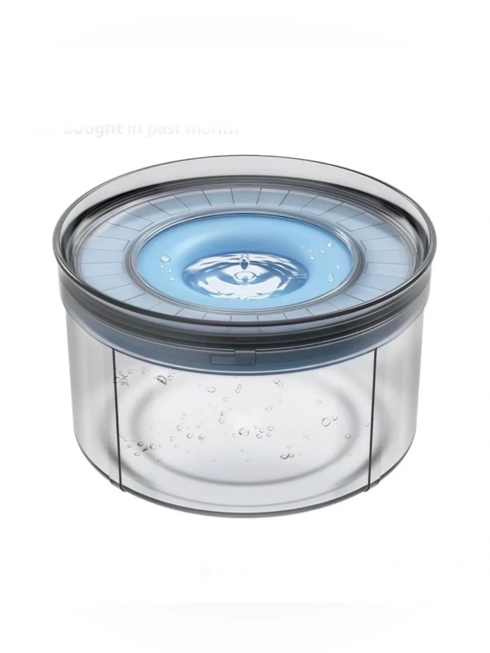 Spill Proof Water Bowl for Dogs-1 Gallon, Anti-Digging & BPA-Free 3.8L Large Cap